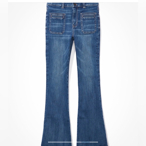 American Eagle Outfitters Jeans Ae Curvy Next Level Super High